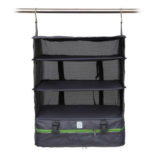 Large Grey Mobile Travel Closet
