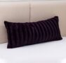 Faux Fur 18″ x 40″ Decorative Throw Pillow – Purple