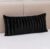 Faux Fur 18″ x 40″ Decorative Throw Pillow – Black