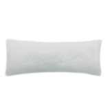 Ultra Cozy 20″ x 54″ Faux Fur Body Pillow – White