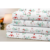 Bibb Home® 4-Piece Printed Cotton Flannel Sheet Set – Full – Green Snowman