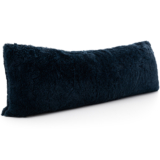 Ultra Cozy 20″ x 54″ Faux Fur Body Pillow – Navy