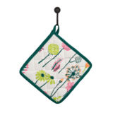 Colorful Cloth Pot Holder – #3 – Floral