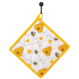 Colorful Cloth Pot Holder – #6 – Honeybee Pot