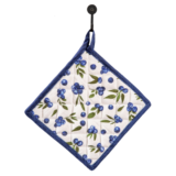 Colorful Cloth Pot Holder – #7 – Blueberries