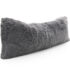 Ultra Cozy 20″ x 54″ Faux Fur Body Pillow – Rust
