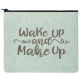 Oversized Cosmetic Travel Bags – Wake Up & Make Up