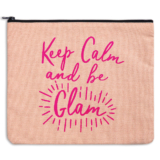 Oversized Cosmetic Travel Bags – Keep Calm & Be Glam
