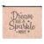 Oversized Cosmetic Travel Bags – Dream Big & Sparkle More