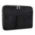 Crescent 14″ Nylon Laptop Sleeve with Leather Accents  – Navy