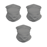 Neck Gaiter Wrap (3-Pack) – Grey