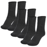 N’Polarâ„¢ Men’s Wool Socks (3-Pairs) – N’POLAR 3 Pairs Mens Wool Socks DK GRY