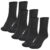 N’Polarâ„¢ Men’s Wool Socks (3-Pairs) – N’POLAR 3 Pairs Mens Wool Socks DK GRY
