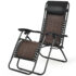 Zero Gravity Rattan Folding Lounge Chairs (Set of 2) – Mix Brown