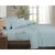 Bamboo Comfort 6-Piece Smart Sheet Set with Side Pocket – Full – Aqua