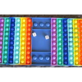 Pop Game Board with Dice & Game Ideas – Rainbow