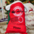 Personalized Santa’s Mail Bag – red w/sleigh