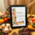 Thanksgiving Quote Prints – 5×7 / Framed Print / Gratitude is the Catalyst