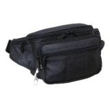 AmerileatherÂ® Easy Traveler Fanny Pack – Black