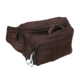 AmerileatherÂ® Easy Traveler Fanny Pack – Brown
