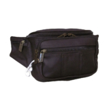 AmerileatherÂ® Easy Traveler Fanny Pack – Dark Brown