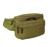 AmerileatherÂ® Easy Traveler Fanny Pack – Avocado