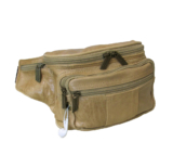 AmerileatherÂ® Easy Traveler Fanny Pack – Tan