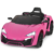Kids’ 12V Electric Ride-on Sports Car with Parent Safety Remote – Pink