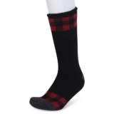 Men’s 4X Brushed 2.7TOG Thermal Socks – Buffalo Plaid