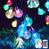 LED Star or Globe String Lights with Remote Control (2- or 4-Strand) – Globe-2