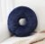 Super Soft Round Microplush Pillow – Navy