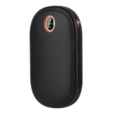 2-in-1 Rechargeable USB Hand Warmer and Power Bank – Black
