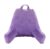 Microplush Reading and TV Pillow with Washable Cover – Purple