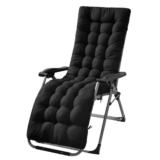 NewHomeâ„¢ 67″ x 22″ Lounger Cushion – Black
