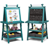 Kids’ Double-Sided 3-in-1 Art Easel – Blue