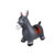 BounceZiezâ„¢ Inflatable Bouncing Animal Hoppers with Hand Pump – Gray Horse