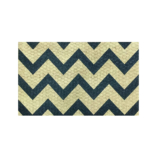 18″ x 30″ Coir Rubber Printed Door Mats – Zigzag