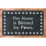 18″ x 30″ Coir Rubber Printed Door Mats – Paws