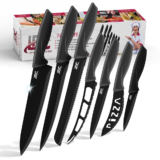 Stainless Steel Ultra Sharp Professional Kitchen Knife Set – 7 Pieces Knife Set