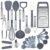 23-Piece Cooking Utensil Set  – Grey