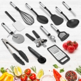 23-Piece Cooking Utensil Set  – Black