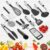 23-Piece Cooking Utensil Set  – Black
