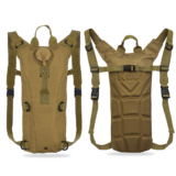 3-Liter Hydration Pack with Silicone Bite Valve and Adjustable Straps – Khaki