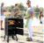 Vertical Charcoal BBQ Smoker with Removable Roasting Racks