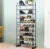 Space-Saving Metal Frame 10-Tier Shoe Organizer Rack
