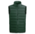 Men’s Full-Zip Lightweight Puffer Vest Jacket – Dark Green – 2XL