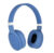 Wireless Over-Ear Headphones with Deep Bass & Microphone – Blue