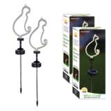 Touch of EcoÂ® Neon Stakeâ„¢ Solar Neon LED Stake Light (2-Pack) – Solar Stake Light- Cat 2 Pack
