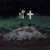 Touch of EcoÂ® Neon Stakeâ„¢ Solar Neon LED Stake Light (2-Pack) – Solar Stake Light- Dog & Cross Combo