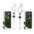 Touch of EcoÂ® Neon Stakeâ„¢ Solar Neon LED Stake Light (2-Pack) – Solar Stake Light- Dog & Cross Combo
